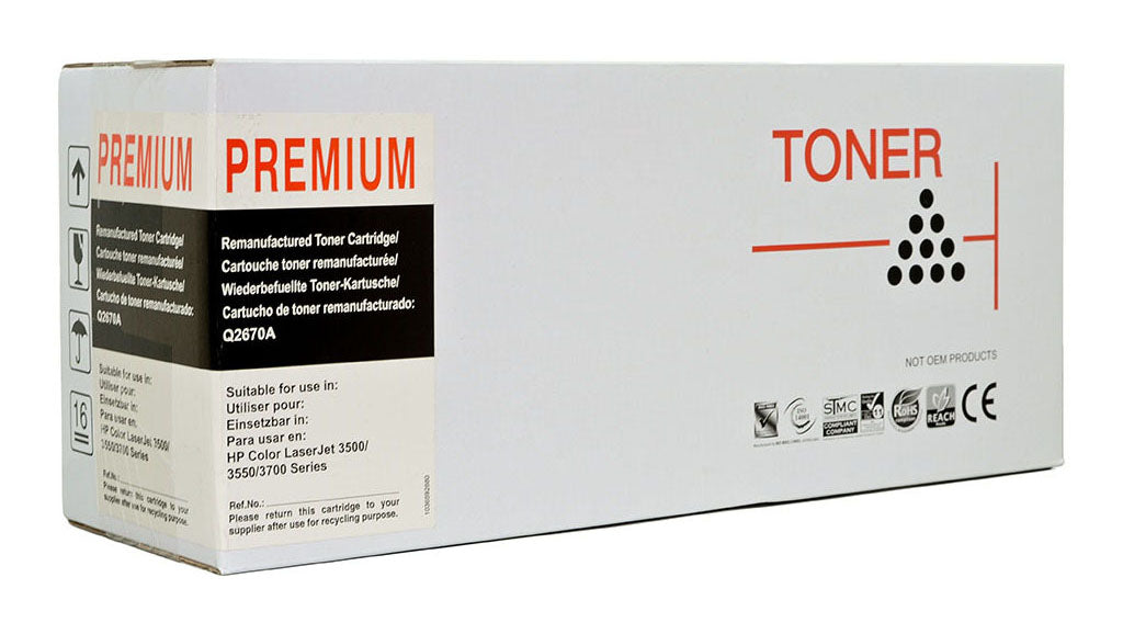 Icon Remanufactured HP Q2670A Black Toner Cartridge