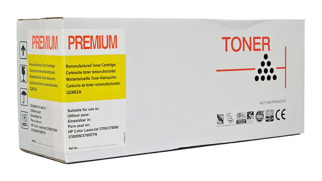 Icon Remanufactured HP Q2682A Yellow Toner Cartridge