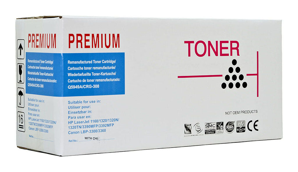 Icon Compatible HP Q5949A/ CART 308/ Q7553A Black Toner
