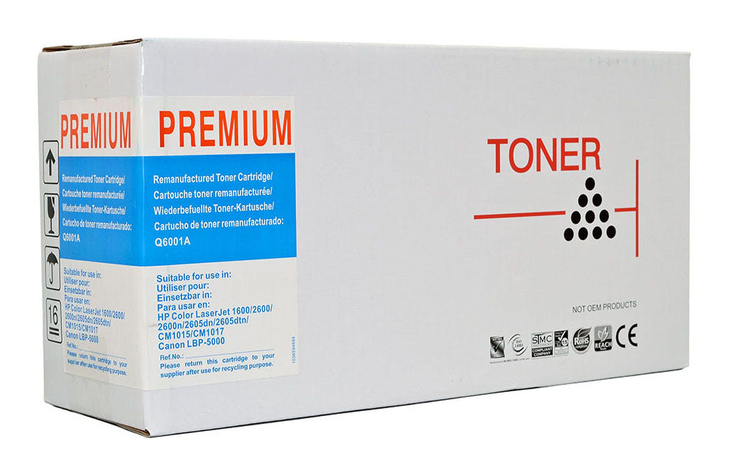 Icon Remanufactured HP Q6001A/Canon CART307 Cyan Toner Cartridge