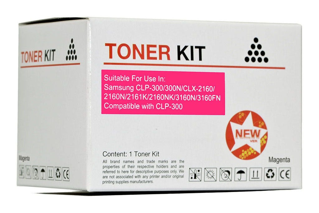 Icon Compatible Samsung CLP-300 Magenta Toner Cartridge