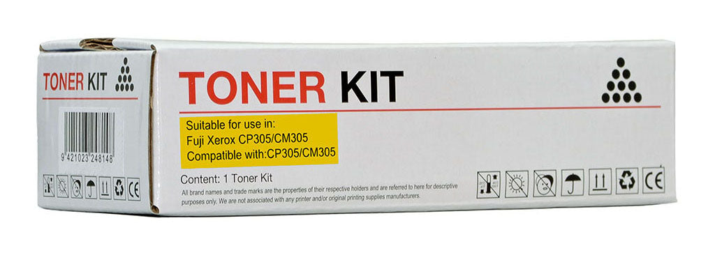Icon Compatible Fuji Xerox CP305 Yellow Toner Cartridge (CT201635)