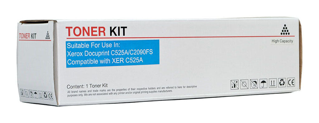 Icon Compatible Fuji Xerox C525A Cyan Toner Cartridge (CT200650)