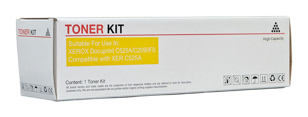 Icon Compatible Fuji Xerox C525A Yellow Toner Cartridge (CT200652)