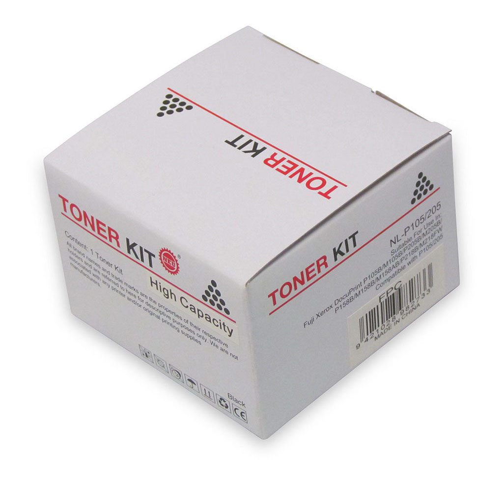 Icon Compatible Fuji Xerox P105/205 HY Black Toner Cartridge (CT201610)