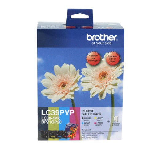 Brother LC39 Photo Value Pack
