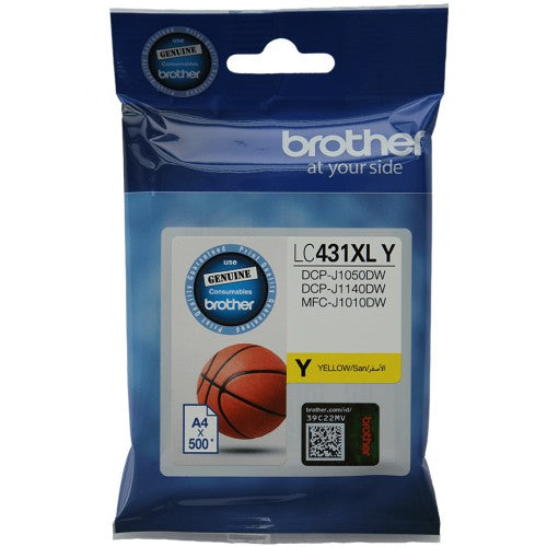 Brother LC431 XL Yellow Ink Cartridge