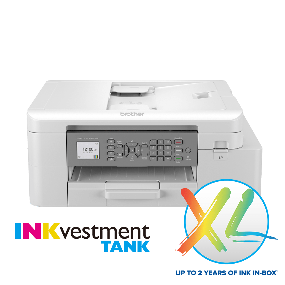 Brother MFCJ4340DWXL A4 Colour Multifunction Inkjet Printer