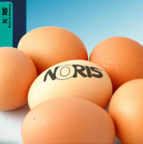 Noris #170 Egg Stamping Ink 250ml Red (Only Red is available in NZ)