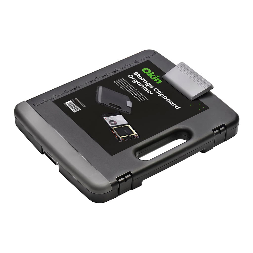 Okin Storage Clipboard Large Black