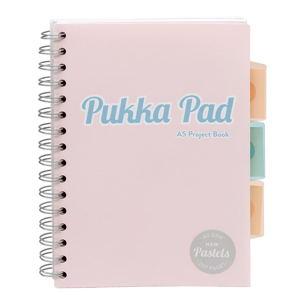 Pukka Pastel Project Book A5 Pink