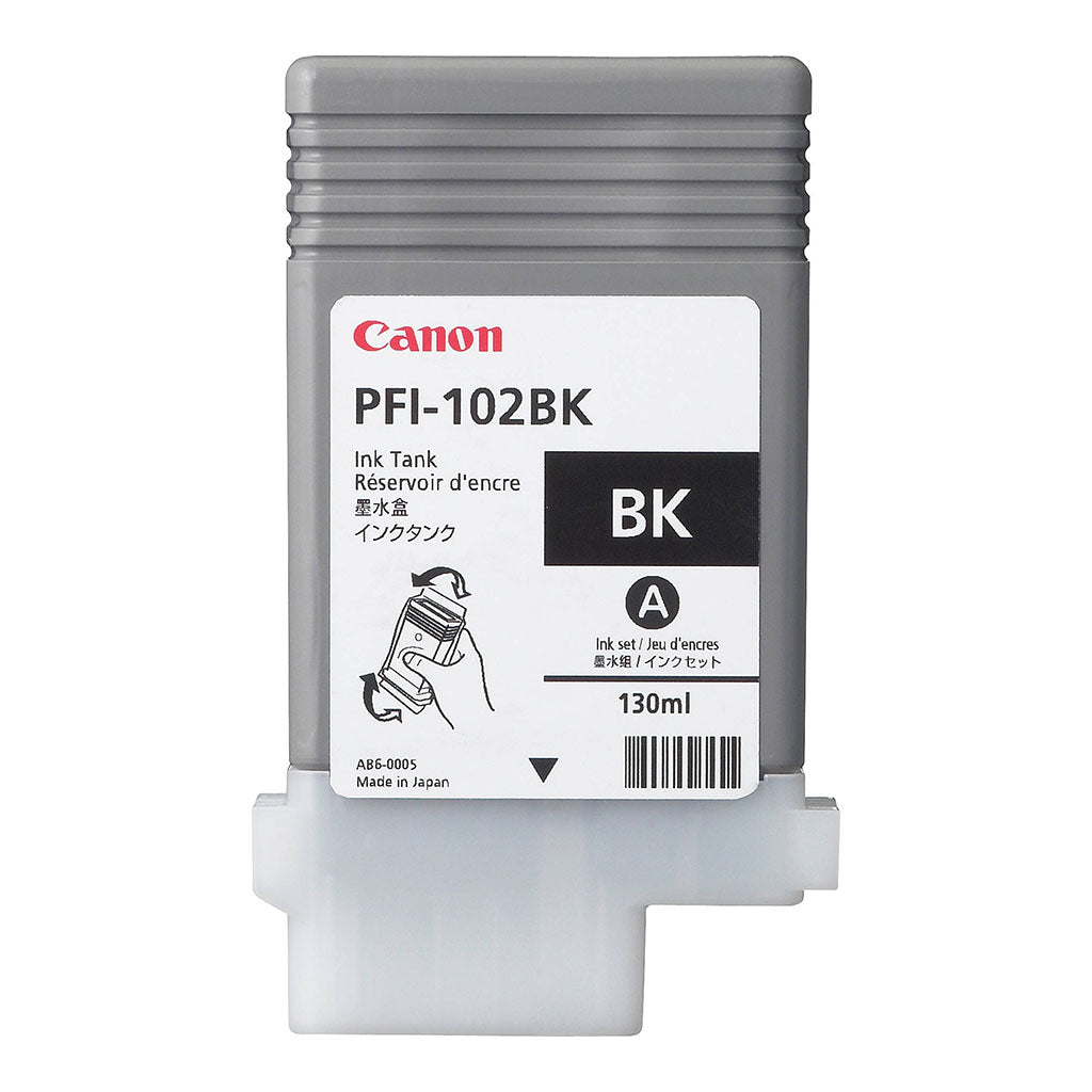 Canon Genuine PFi-102 Black Ink Cartridge