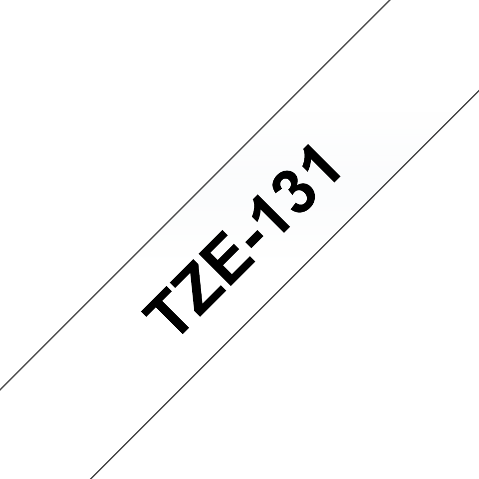 BEST BUY Icon Compatible Brother TZe131 Tape 12mm x 8m Black on Clear