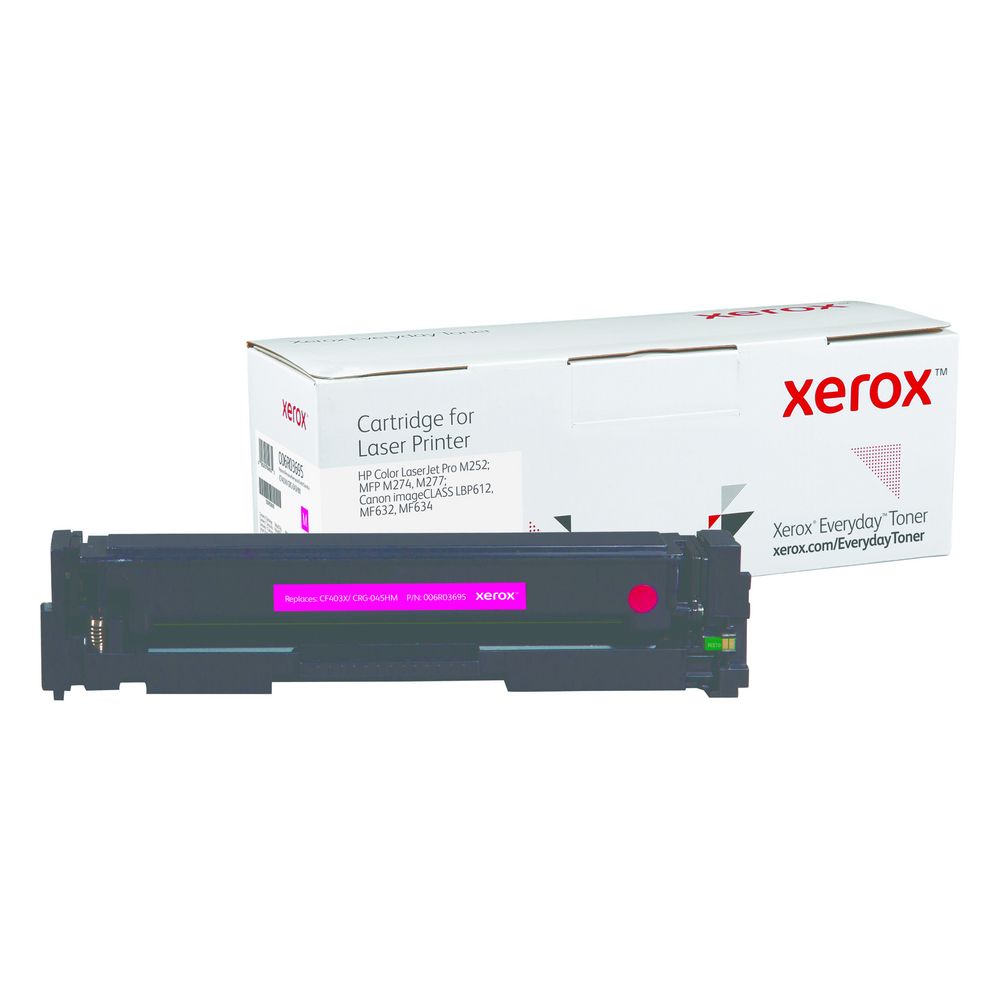 Magenta High Yield Everyday Toner from Xerox, replacement for HP CF403X, Canon CRG-045HM