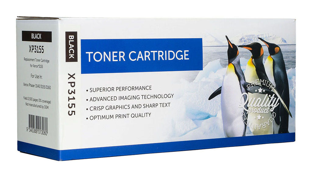 Icon Compatible Fuji Xerox CWAA0805 Phaser 3155/3160/P3155/P3160 Black Toner Cartridge