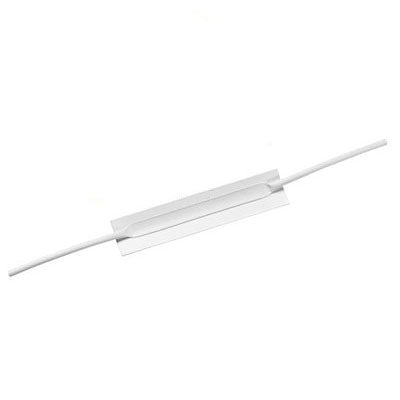Filecorp 200mm 2 Hole Self Adhesive Clip / Fastener, Pack of 100