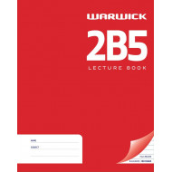 Warwick Hardcover Lecture Book 2B5 94 Leaf Ruled 7mm 255x205mm