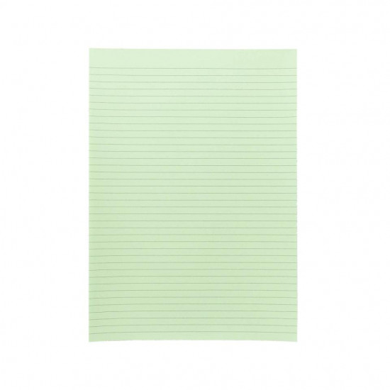 NXP Topless Writing Pad A4 Ruled Green 70gsm NXP Topless Writing Pad A4 Ruled Green 70gsm