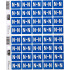 Filecorp C-Ezi Alpha Lateral Labels Letter N 24mm Sheet of 40