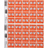 Filecorp C-Ezi Alpha Lateral Labels Letter W 24mm Sheet of 40