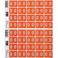 Filecorp C-Ezi Numeric Lateral Labels Number 0, 24mm Sheet of 40 Filecorp C-Ezi Numeric Lateral Labels Number 0, 24mm Sheet of 40