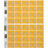 Filecorp C-Ezi Numeric Lateral Labels Number 5, 24mm Sheet of 40