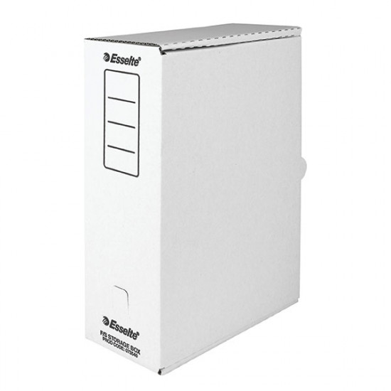 ESSELTE CARDBOARD STORAGE CARTON 50% EXTRA FOOLSCAP WHITE