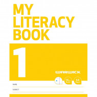 Warwick FSC Mix 70% My Literacy Book 1 14mm Ruled 64 Page Warwick FSC Mix 70% My Literacy Book 1 14mm Ruled 64 Page