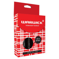 Warwick Marker Black Bullet Tip Permanent Box 12  Warwick Marker Black Bullet Tip Permanent Box 12
