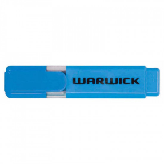 Warwick Highlighter Stubby Blue Warwick Highlighter Stubby Blue