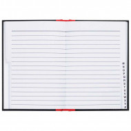 Milford Notebook FSC Mix 70% Indexed Red & Black A6 100lf