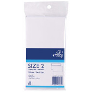 Croxley Envelope Size 2 Seal Easi Bond 92x165mm 20 Pack  Croxley Envelope Size 2 Seal Easi Bond 92x165mm 20 Pack