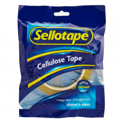 Sellotape 1105 Cellulose 15mmx66m