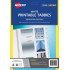 Avery Printable Tabbies L7431 A4 48 Tabs White 