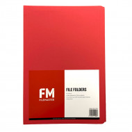 FM Manilla File Folders Red 50 Pack Foolscap  FM Manilla File Folders Red 50 Pack Foolscap