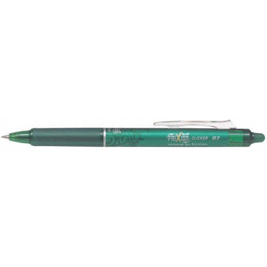 Pilot Frixion Clicker Ballpoint Pen Erasable Green Pilot Frixion Clicker Ballpoint Pen Erasable Green