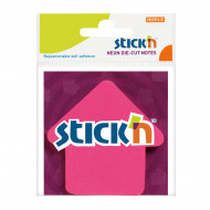Stick'n Die Cut Notes Arrow 70x70mm 50 Sheets  Stick'n Die Cut Notes Arrow 70x70mm 50 Sheets