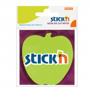 Stick'n Die Cut Notes Apple 70x70mm 50 Sheets  Stick'n Die Cut Notes Apple 70x70mm 50 Sheets