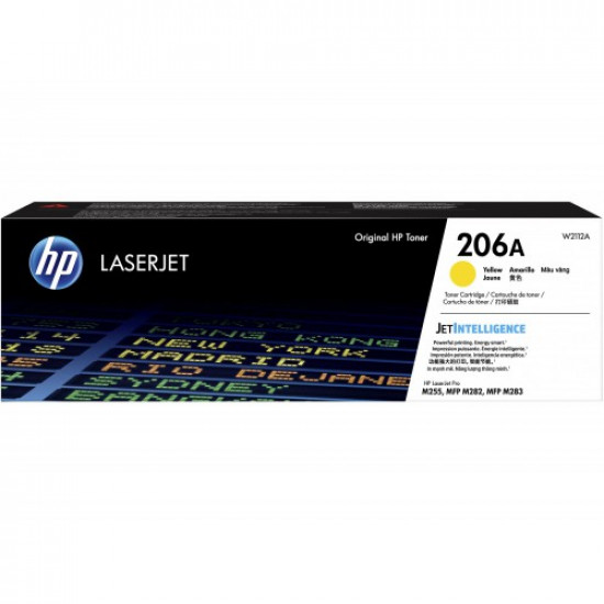 HP 206A Yellow LaserJet W2112A HP 206A Yellow LaserJet W2112A