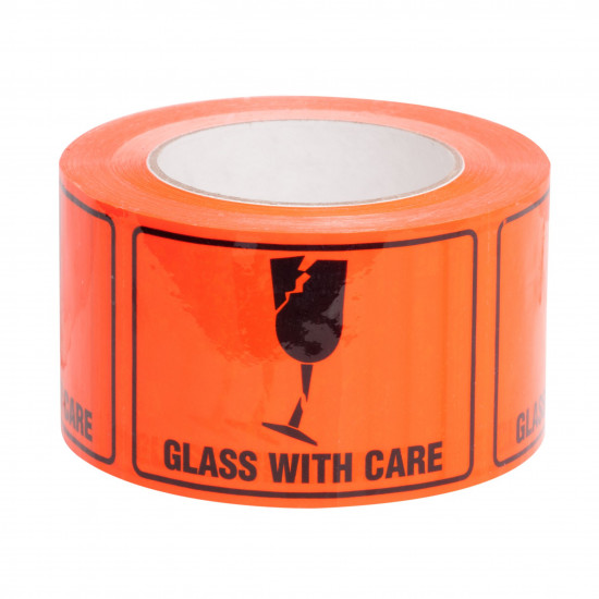 Sellotape 0724 Glass With Care Label 72mmx100mm Sellotape 0724 Glass With Care Label 72mmx100mm