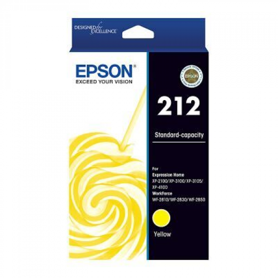 Epson 212 Yellow Ink Cart Epson 212 Yellow Ink Cart