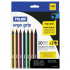 Milan Coloured Pencils Ergo Pack 10 Assorted Colours 