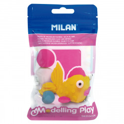 Milan Air Dry Modelling Play Clay 100gm Pink