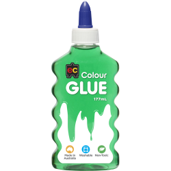 EC Coloured Glue 177ml Green