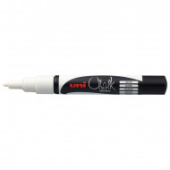 Uni Marker Chalk White Bullet Tip Pwe-3ms . Uni Marker Chalk White Bullet Tip Pwe-3ms .