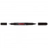 Uni Prockey Marker Dual Tip 0.4/0.9mm Black PM-120