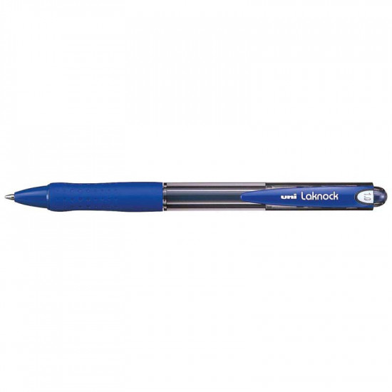 Uni Laknock 1.0mm Retractable Medium Blue SN-100 (Order 12 for a box) Uni Laknock 1.0mm Retractable Medium Blue SN-100 (Order 12 for a box)