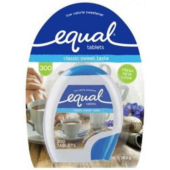 Equal Artificial Sweetener Tablets Packet 300 Equal Artificial Sweetener Tablets Packet 300