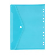 Marbig Binder Wallet Button Closure A4 Blue Marbig Binder Wallet Button Closure A4 Blue