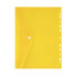 Marbig Binder Wallet Button Closure A4 Yellow